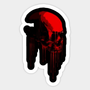 Bloody Skull v.2 Sticker